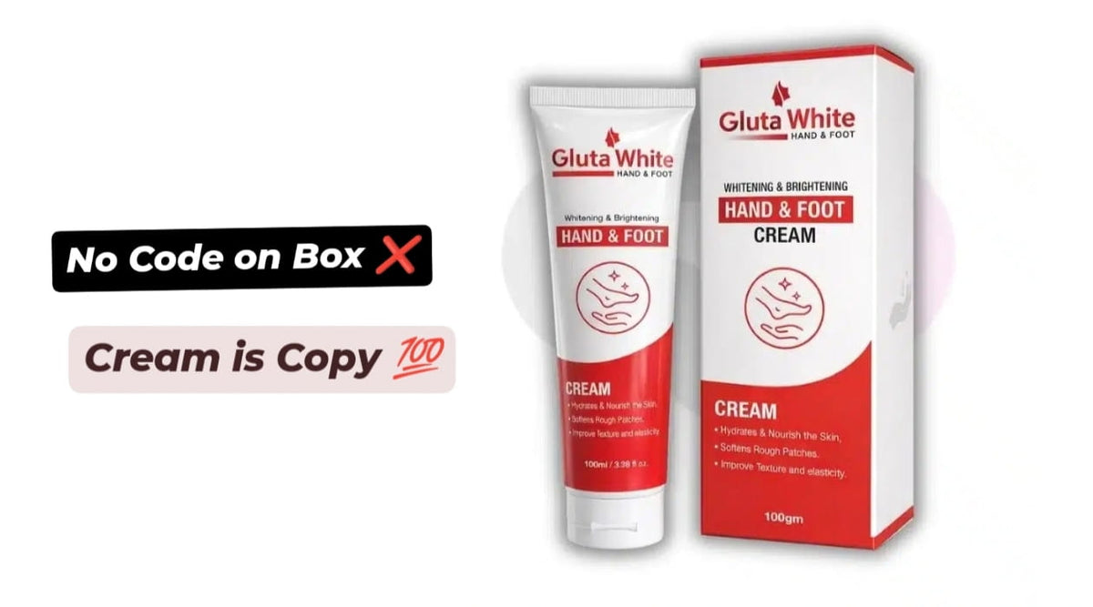 Gluta White Hand and Foot Whitening Cream