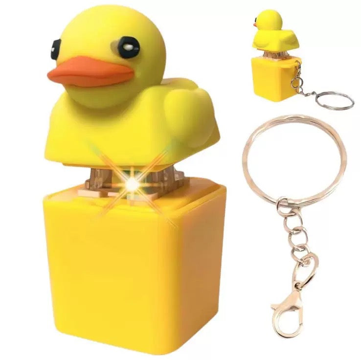 🐥 Mini Duck Clicky Keychain