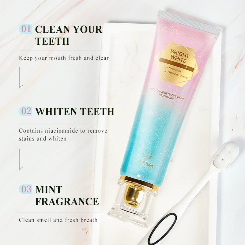 Niacinamide Whitening Toothpaste - For Healthier, Whiter Teeth!
