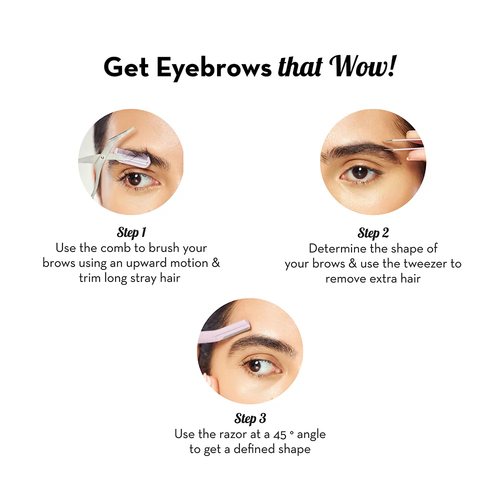 3 in 1 EyeBrow Trimmer Kit