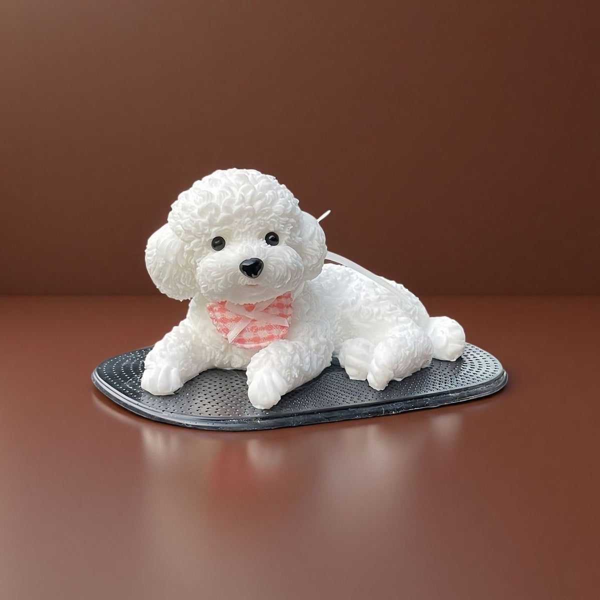 🐶 Mini Realistic Teddy Dog Car Ornament