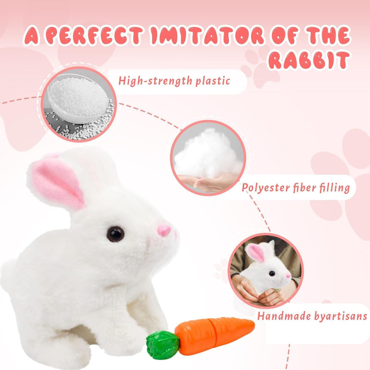 Fluffy Cute Rabbits for Kids