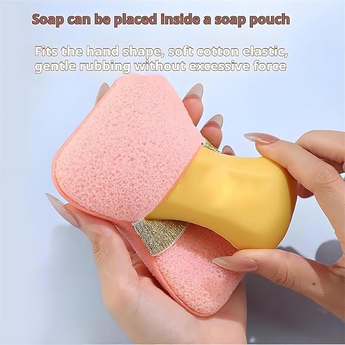 Dual-Sided Exfoliating Bath Sponge