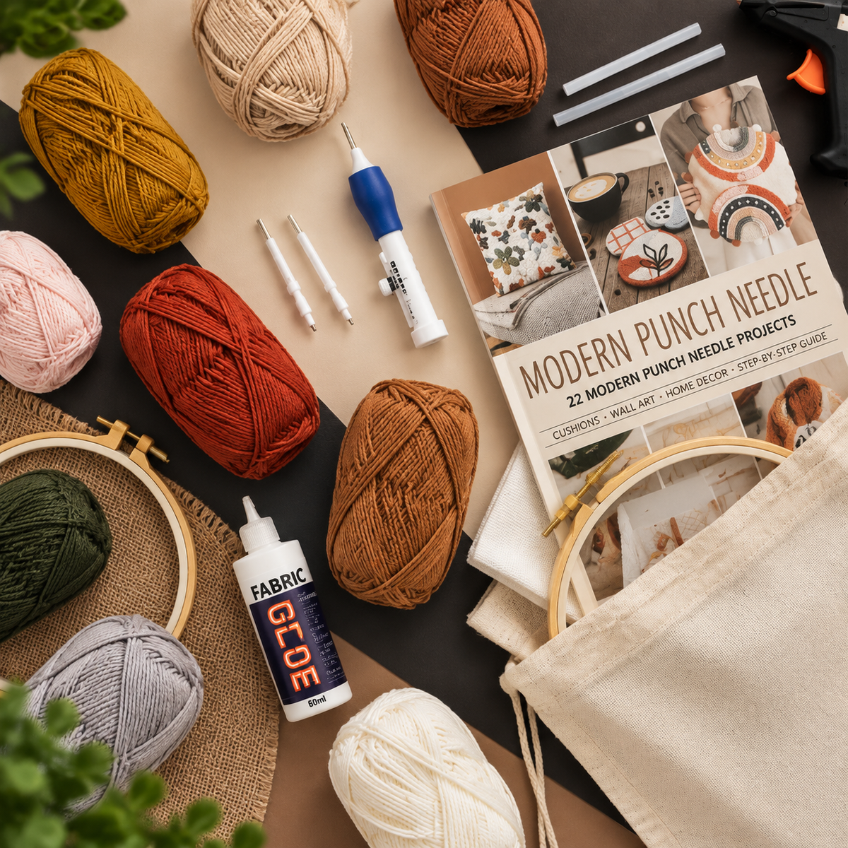 🧵 DIY Punch Needle Craft Kit