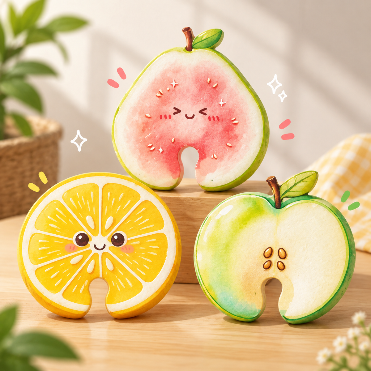 ✨Cute fruit-shaped dishwashing sponge brush🧴🍲