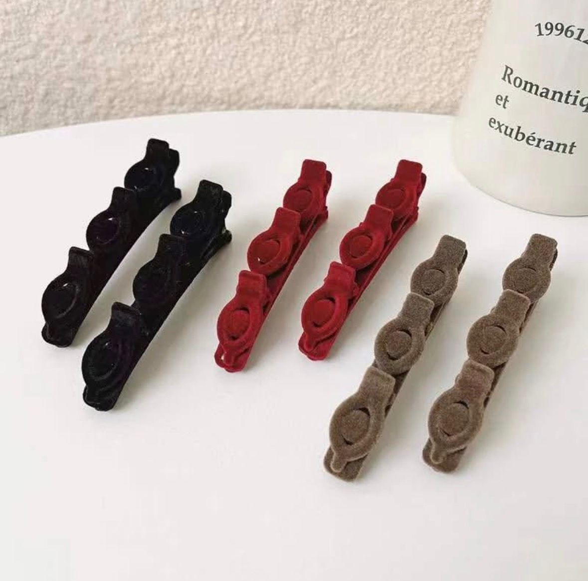 🌸Flocking Braided Hair Clip