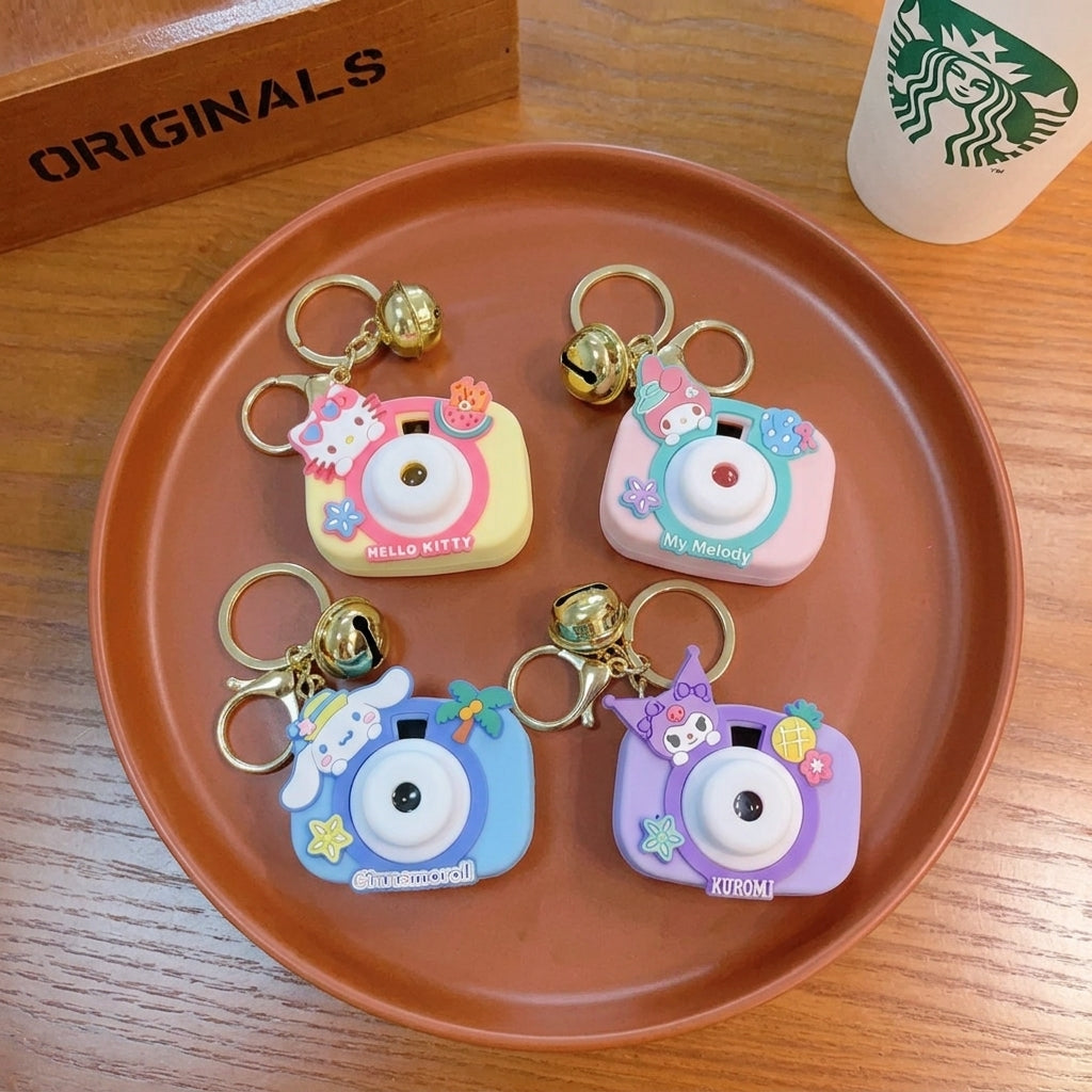 Cute Camera Bag Charm Keychain ✨