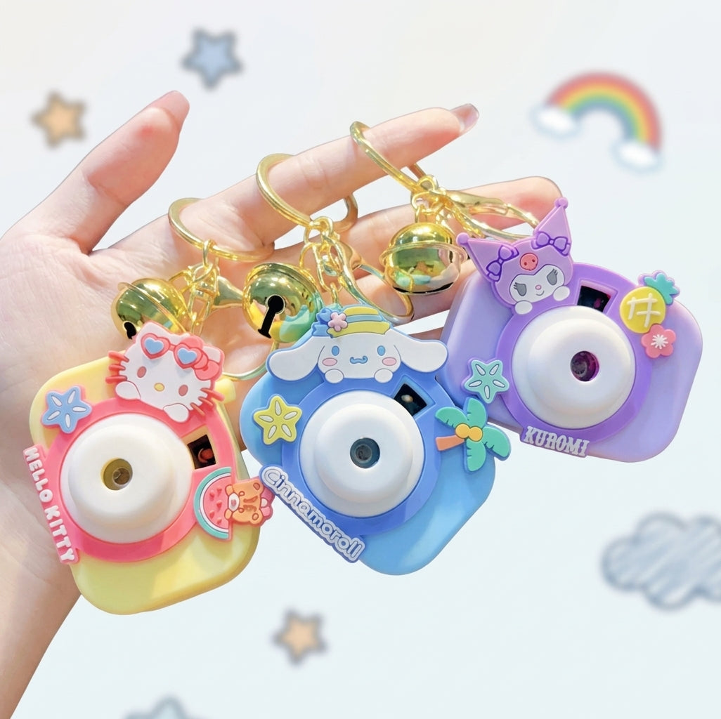 Cute Camera Bag Charm Keychain ✨