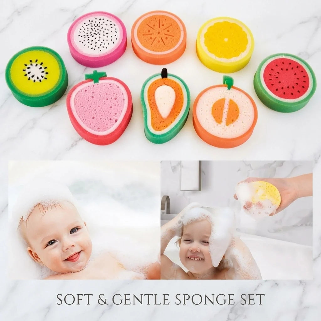 🍊 Fruit Glow Dish Scrubber