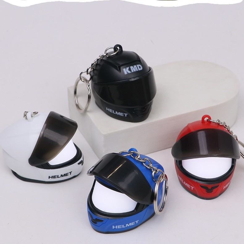 Mini Helmet Keychain 🔑✨