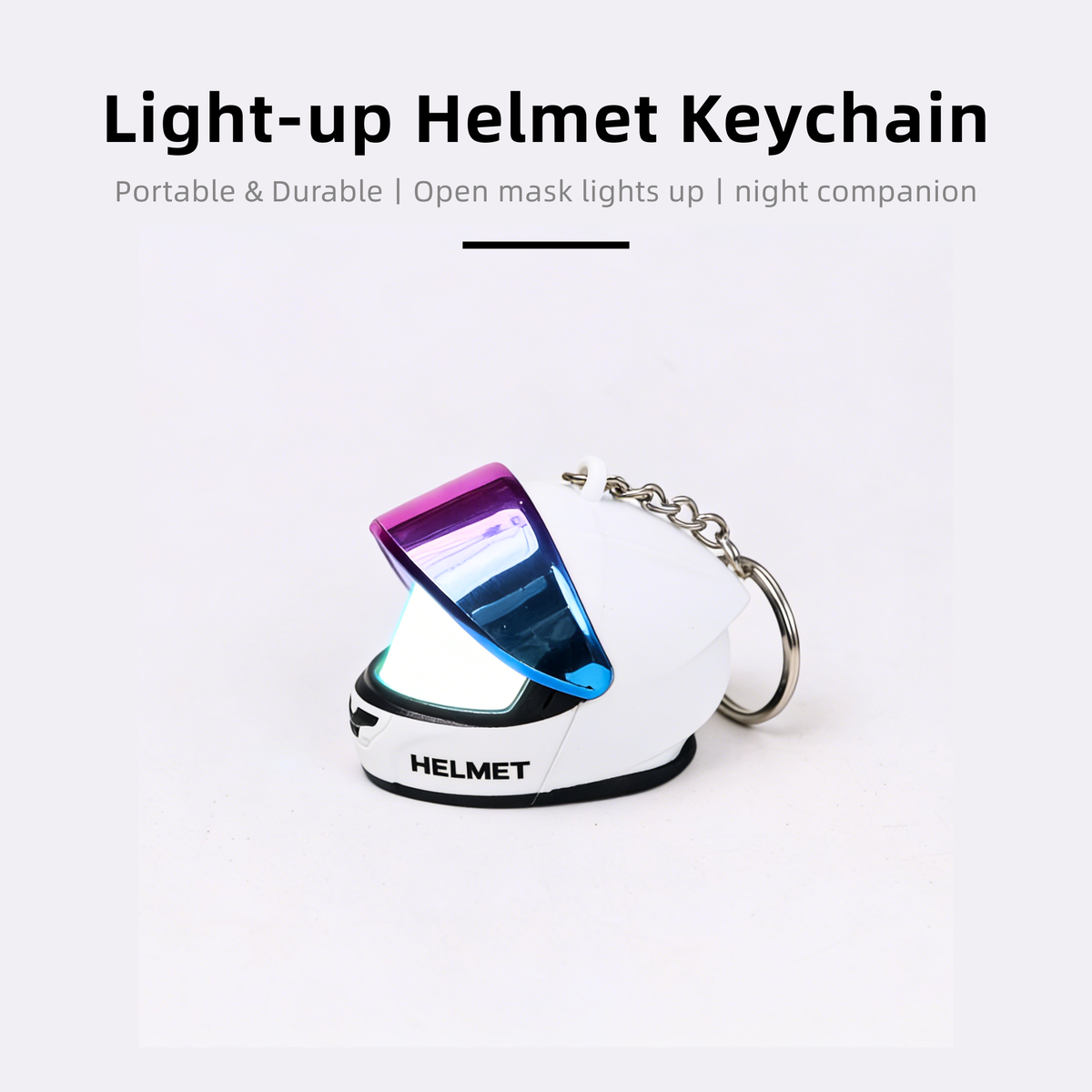 Mini Helmet Keychain 🔑✨