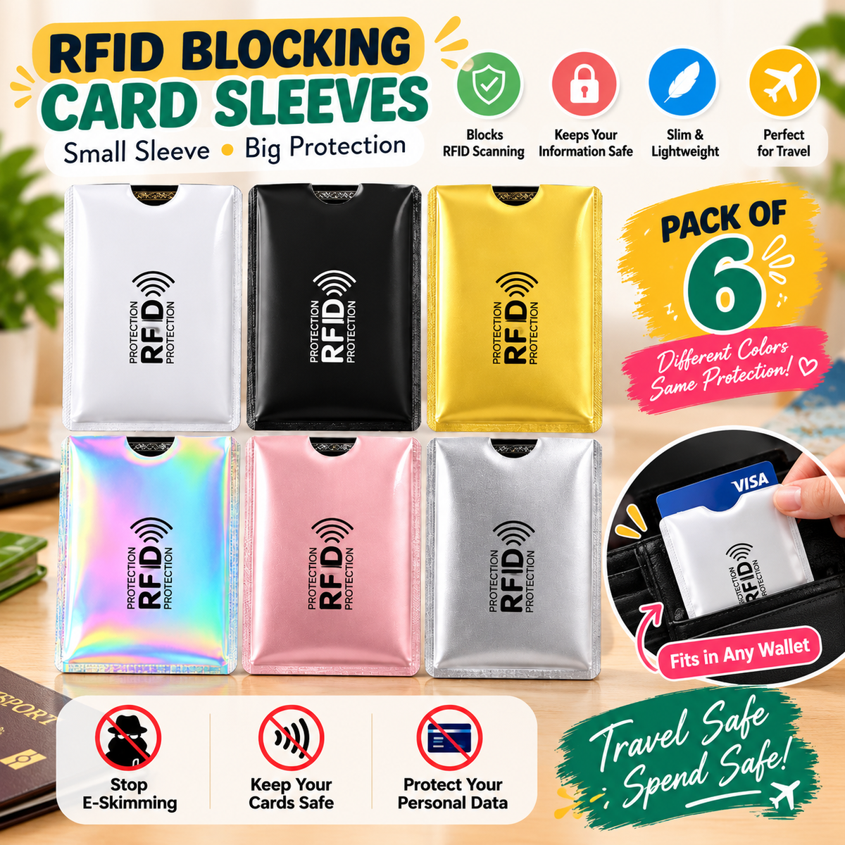 RFID Protection Card Sleeves