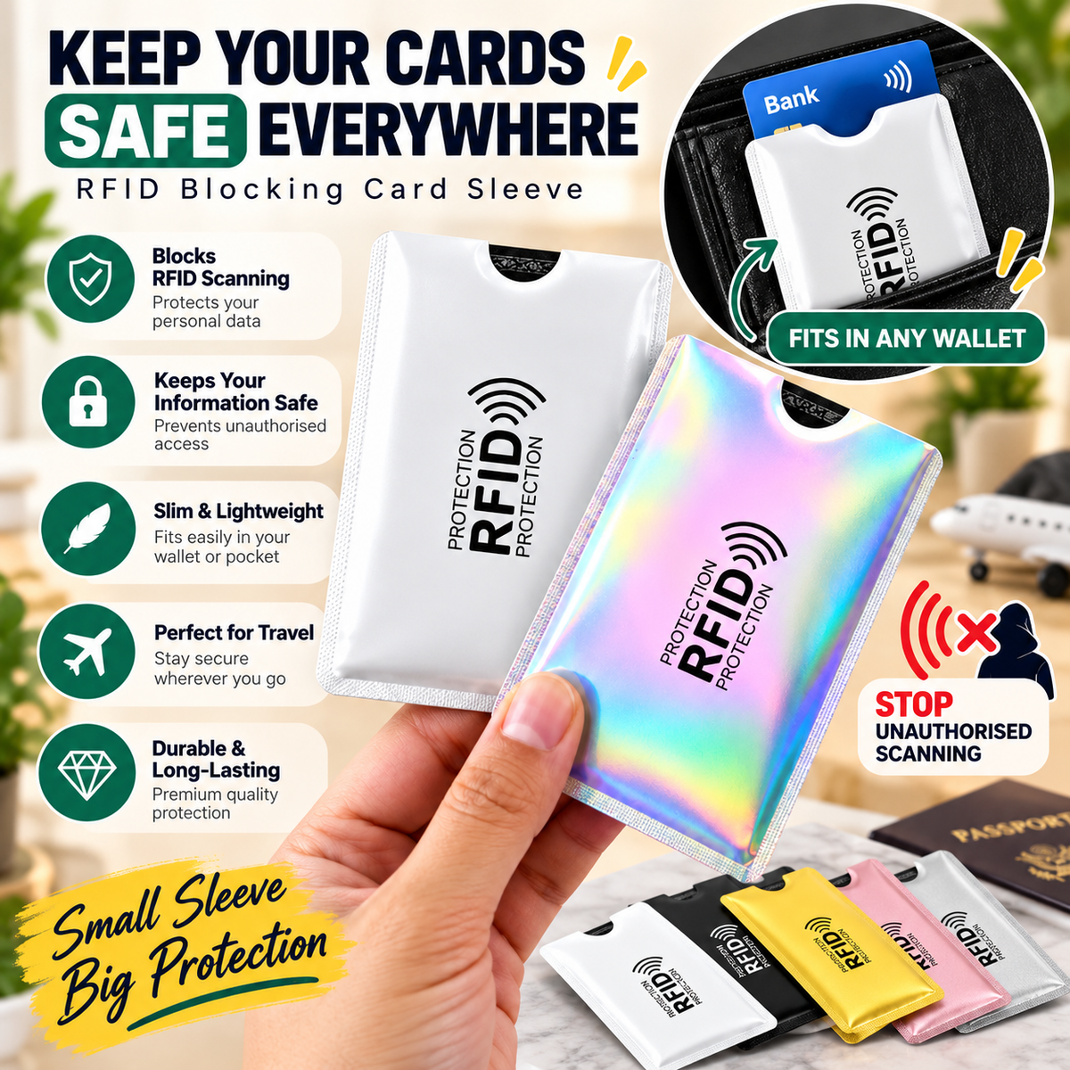 RFID Protection Card Sleeves