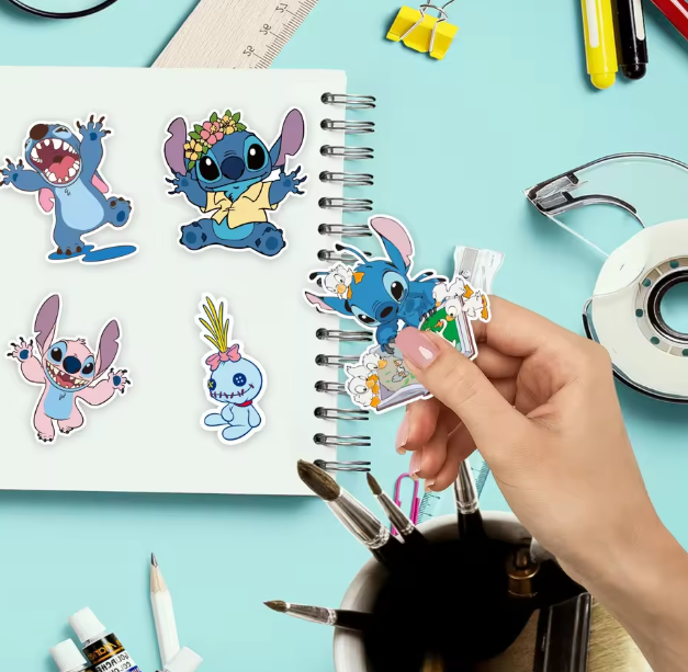 🌺 Stitch x Primark Sticker Pack 💫