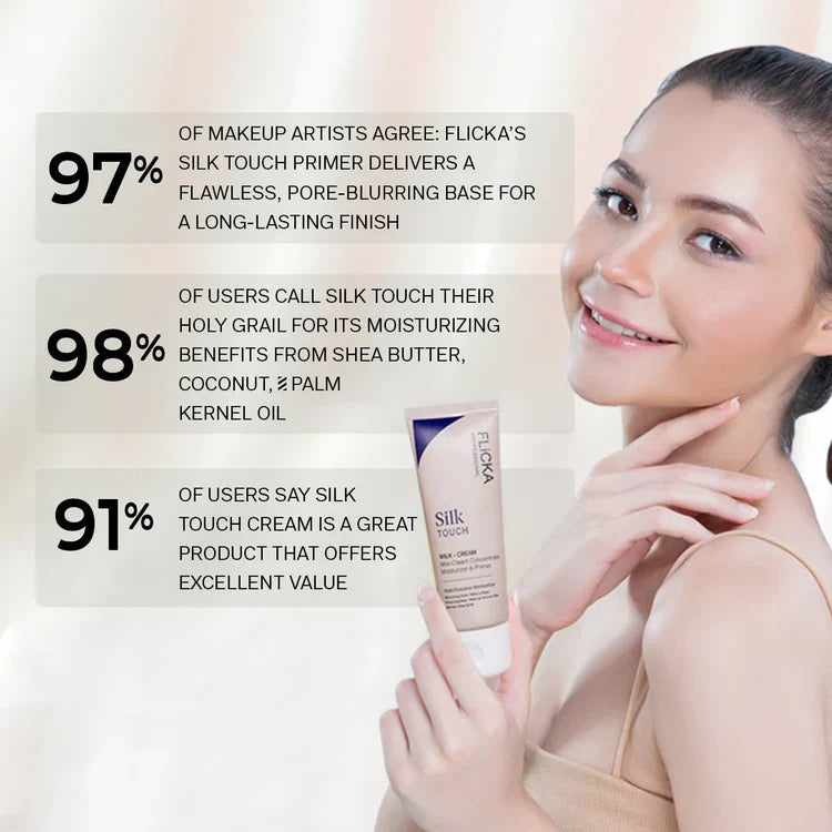 Flicka Silk Touch Concentrate - Primer and Moisturizer