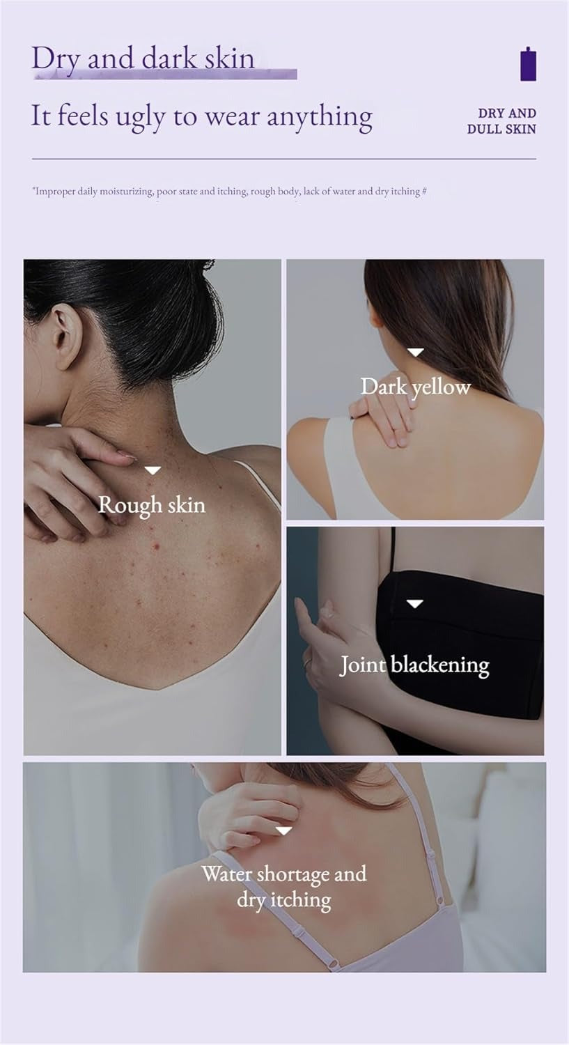 OMENFEE Whitening Body Milk Whole Body Cold White Skin Body Care Cream Niacinamide Body Milk Film Beauty Skin Care Products