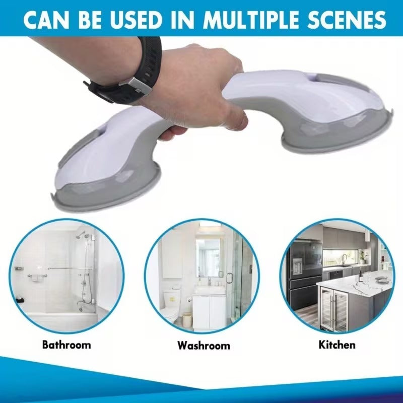 Large Non-Slip Shower Handle – Powerful Suction