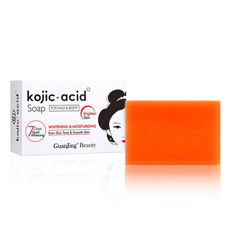 Guanjing Kojic Acid Moisturizing And Whitening Soap for Face and Body